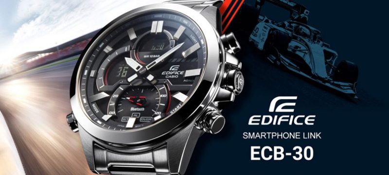 Casio presenta su nuevo reloj inteligente EDIFICE Ecb-30p-1acr