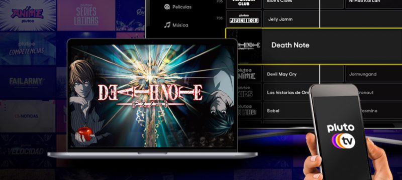 Death Note en Pluto TV
