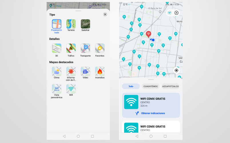 Petal Maps WiFi gratis CDMX