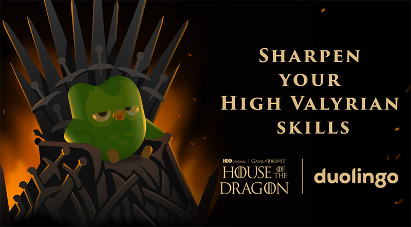 Duolingo alto valyrio House of the Dragon