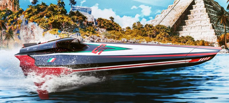 El equipo de Sergio Checo Pérez para el UIM E1 World Championship