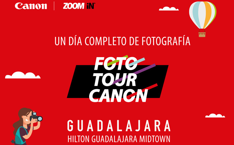 Regresan los Foto Tour Canon: 14 de julio de 2022 en Guadalajara