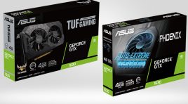 Las nuevas tarjetas ASUS Phoenix y TUF Gaming GeForce GTX 1630