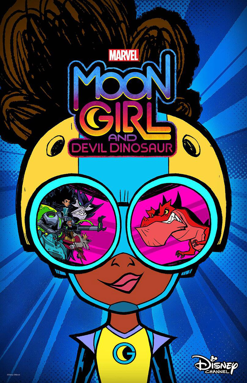 Marvels Moon Girl and Devil Dinosaur poster