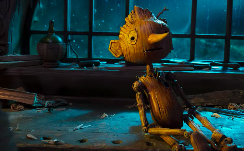 Pinocho de Guillermo del Toro estrena un nuevo avance y arte