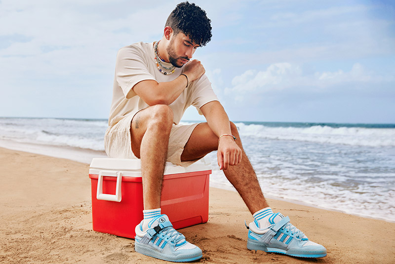 Así son los nuevos Bad Bunny x adidas Originals Forum