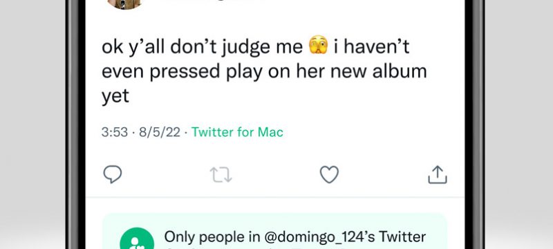 Círculo de Twitter ya está disponible en todo el mundo