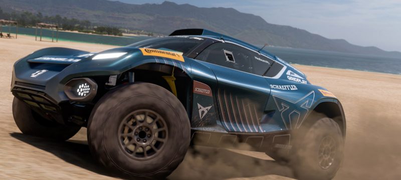 El poderoso eléctrico CUPRA Tavascan XE en Forza Horizon 5