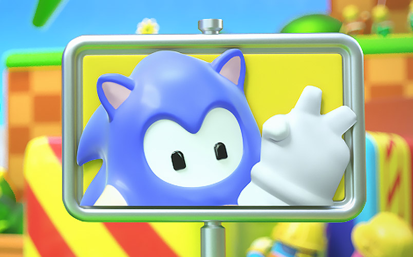 Fall Guys celebra 30 años de Sonic The Hedgehog con atuendos