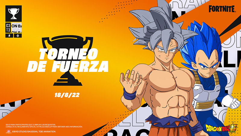 Fortnite x Dragon Ball Super Torneo