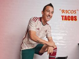 Jersey de visitante de México Qatar 2022 Guardado
