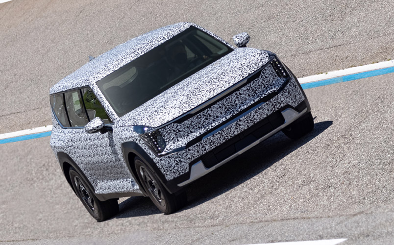 Kia EV9 es llevado al límite de la durabilidad en estas pruebas