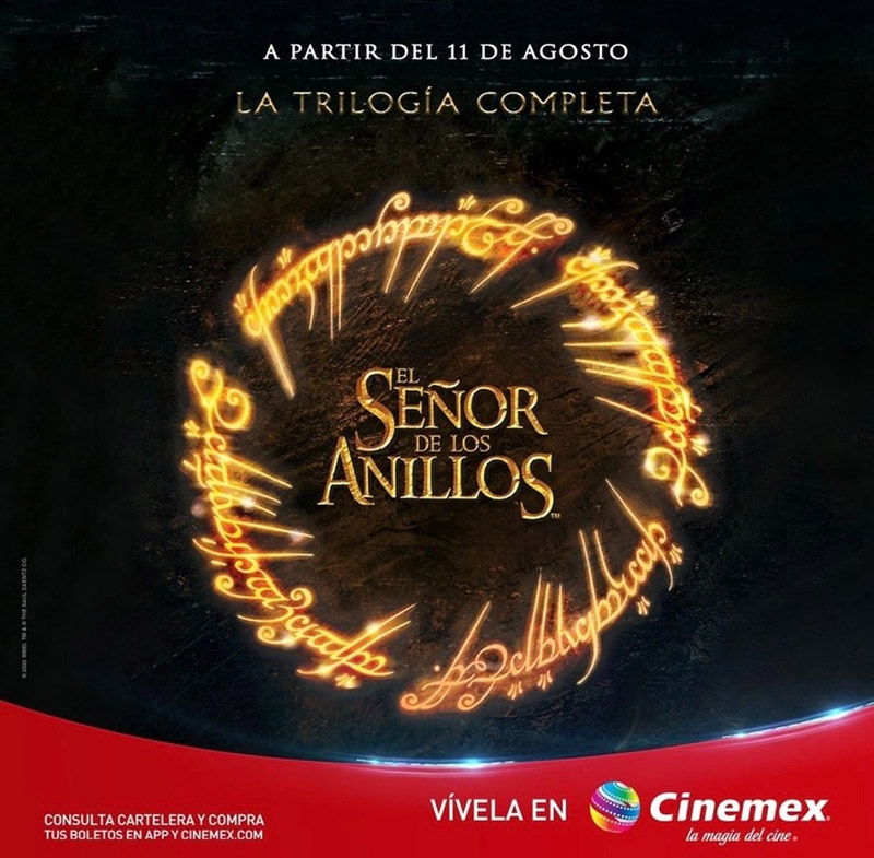 La Trilogía del Señor de los Anillos Cinemex