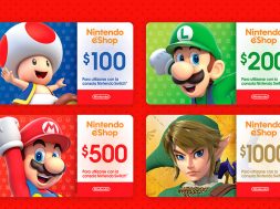 Las tarjetas de Nintendo eShop OXXO