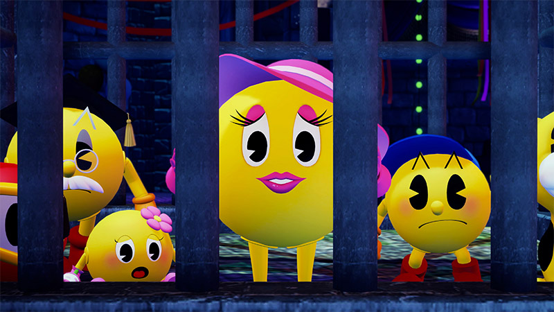 PAC-MAN World Re-PAC familia