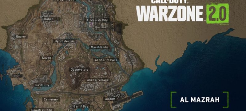 Al Mazrah el nuevo mapa que tendrás en Call of Duty Warzone 2.0