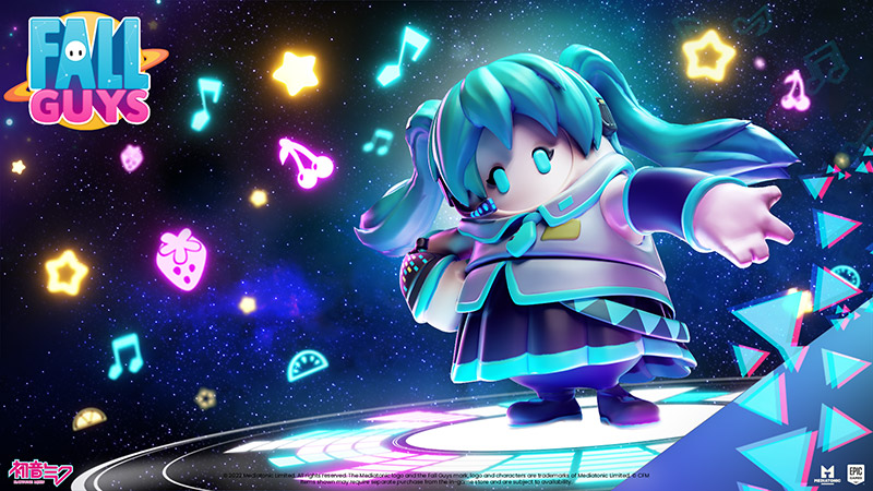 Hatsune Miku Fall Guys