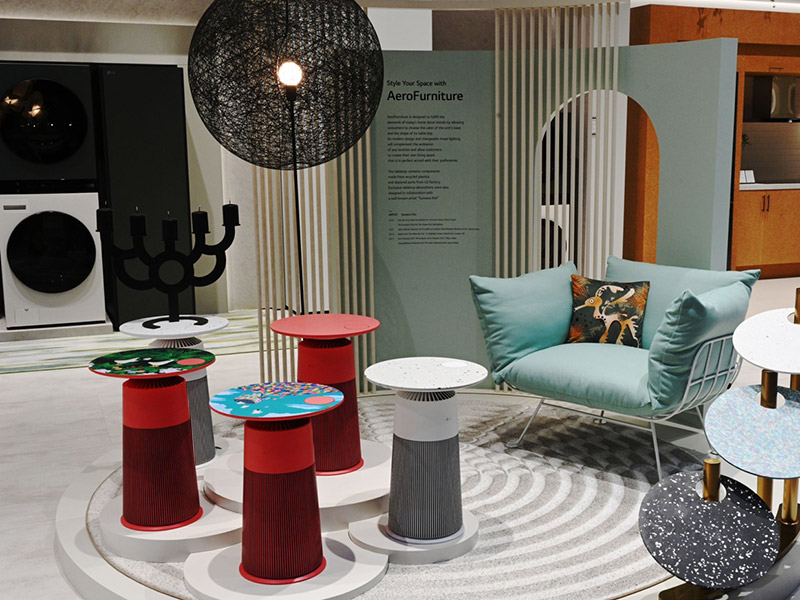 LG LIFE REIMAGINED 2022 Aero Funiture