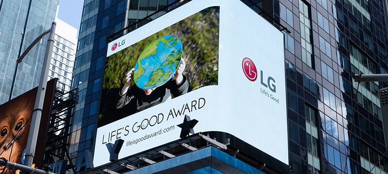 LG LIFE’S GOOD AWARD busca los mejores proyectos para el planeta