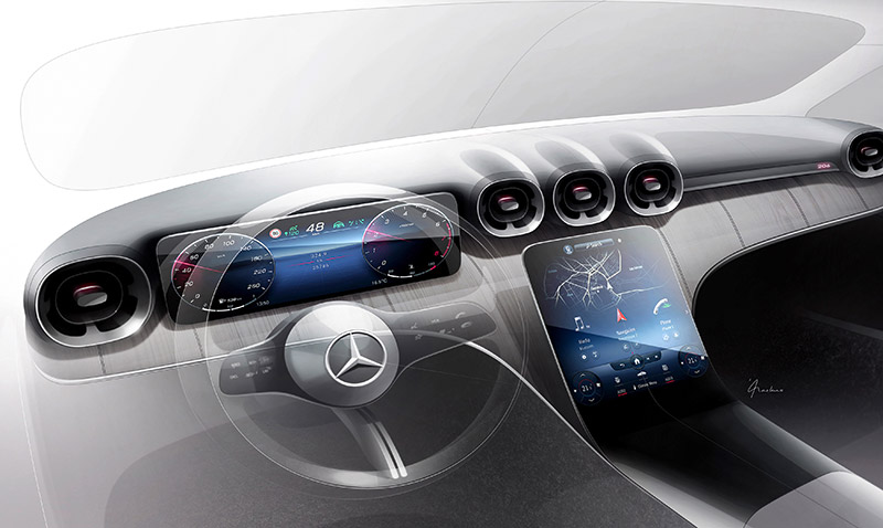 Mercedes-Benz Snapdragon Digital Chassis