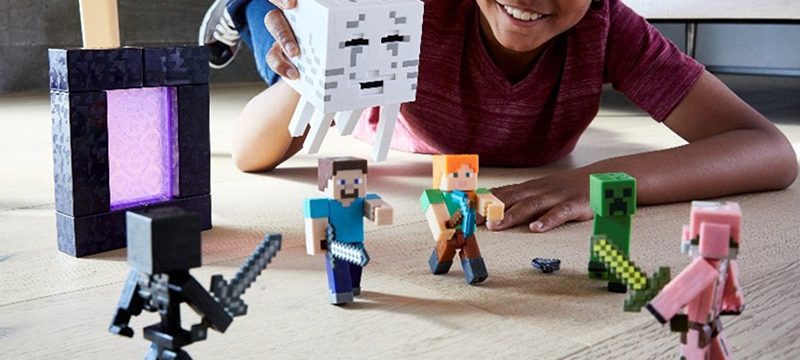 Minecraft Vanilla Fireball Ghast es la nueva aventura de Mattel