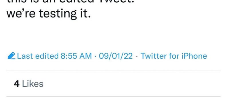 Twitter boton Editar Tweet