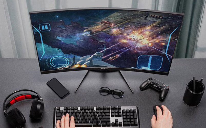 ViewSonic OMNI VX2418C; el nuevo monitor curvo para videojuegos