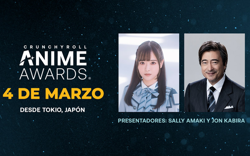 Ellos son los anfitriones de los Crunchyroll Anime Awards 2023