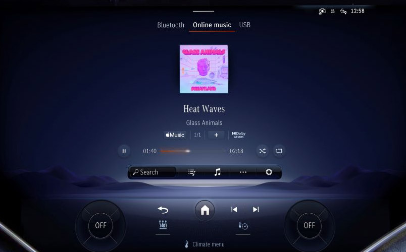 Apple Music Spatial Audio Mercedes-Benz