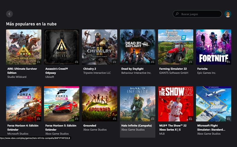 Cloud Gaming lleva tus juegos favoritos de Xbox a todos lados
