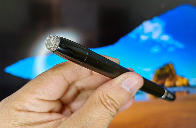 LG OneQuick Flex reseña - lapiz