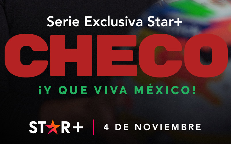 STAR+ presenta el primer avance y póster de la serie de Checo