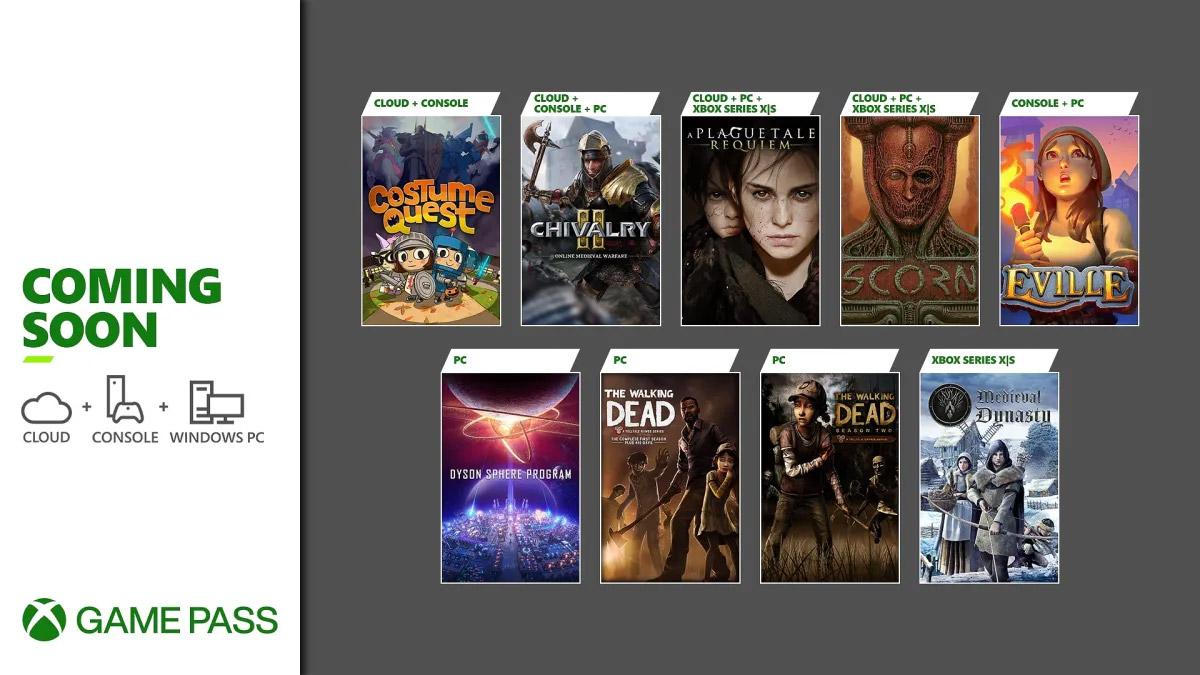 Scorn y A Plague Tale Requiem y más juegos en Xbox Game Pass