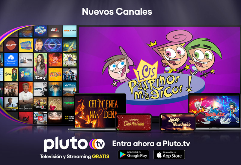 Beyblade y Los Padrinos Mágicos estrenan canales en Pluto TV