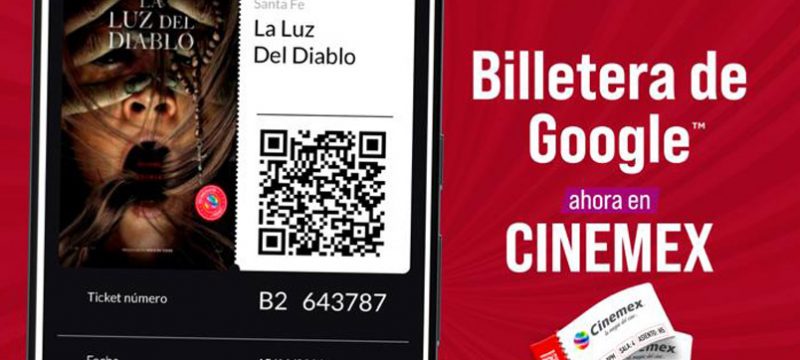 Billetera de Google Cinemex
