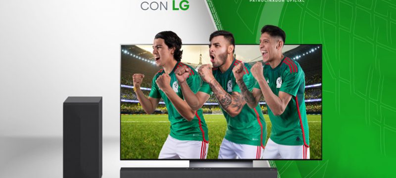 Copa Mundial de Catar 2022 con la mejor tecnología LG