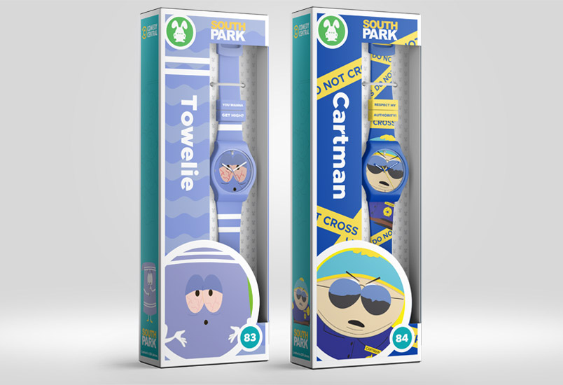 Disliz lanza sus nuevos relojes edición limitada de South Park