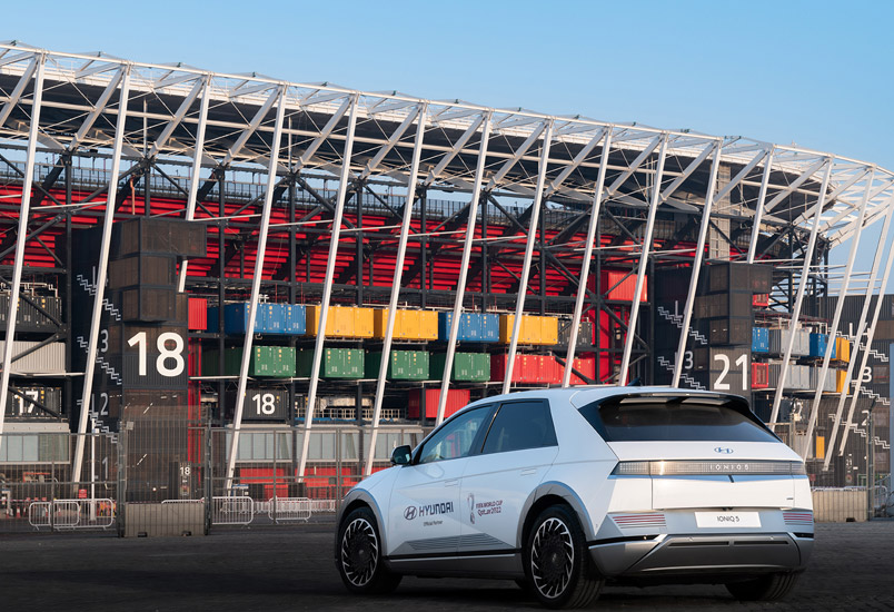 Vehículos eléctricos de Hyundai en la Copa Mundial de la FIFA 2022