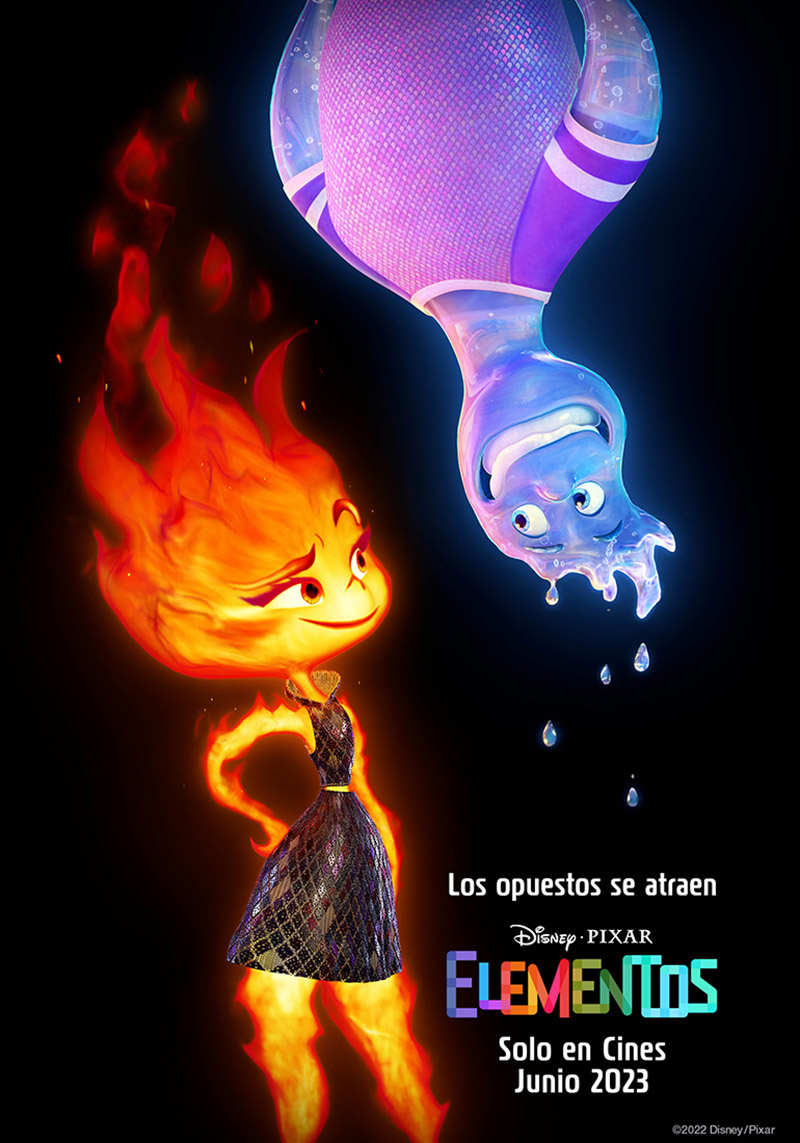 Elementos DisneyPixar poster 1