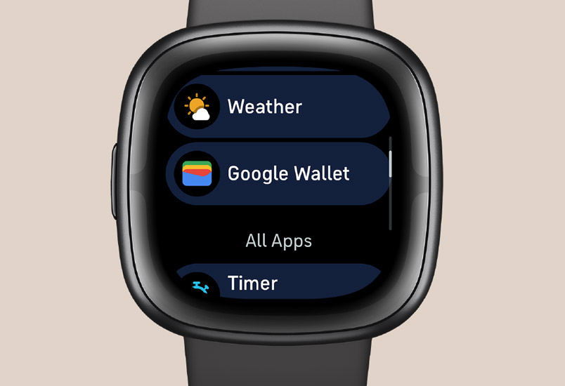 Fitbit Sense 2 y Fitbit Versa 4 Google Wallet