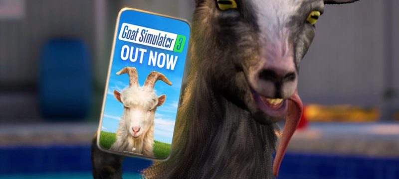 Goat Simulator 3 lanzamiento
