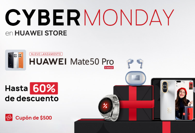 Estos productos de Huawei están en descuento por Cyber Monday