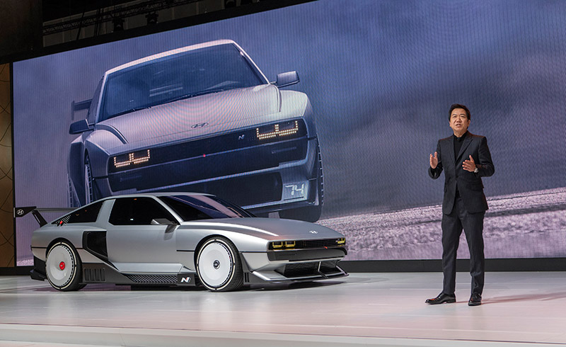 Hyundai N Vision 74 Concept Automobility 2022 Los Angeles