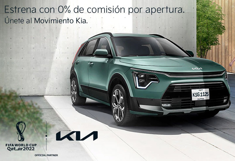 Estos modelos de Kia México tienen 0% de comisión por apertura