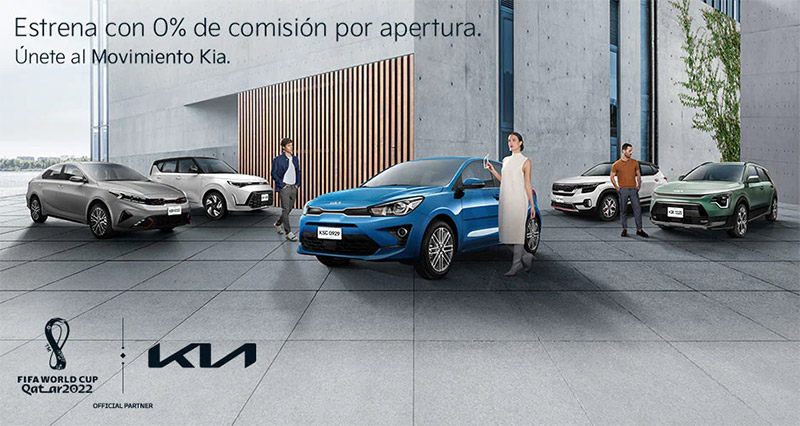 Kia México 0 por ciento comisión por apertura