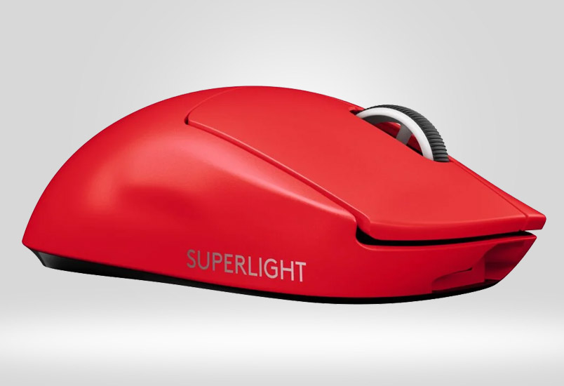 Logitech Pro X Superlight rojo