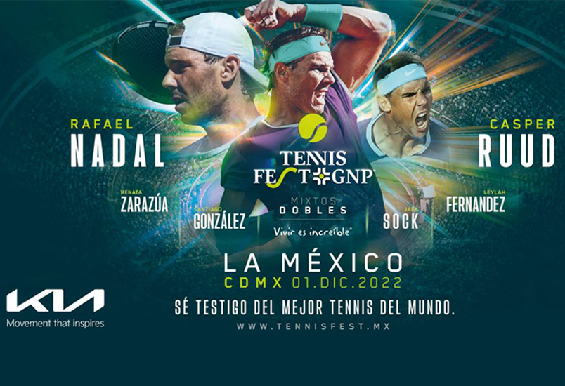 Rafael Nadal Tennis Fest KIA Mexico