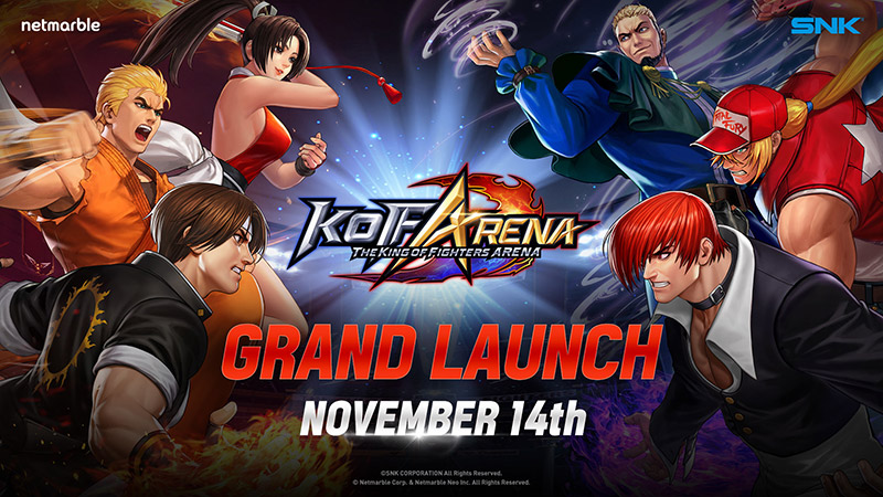 The King Of Fighters Arena fecha lanzamiento