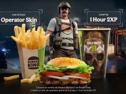 Whopper edición especial Call of Duty