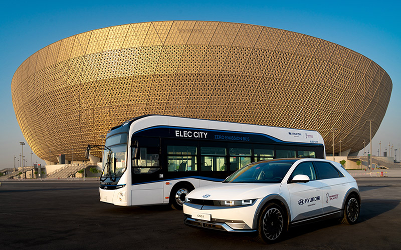 eléctricos de Hyundai en Qatar 2022